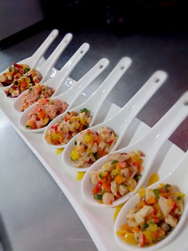 ceviche spoon sample|Abelさん