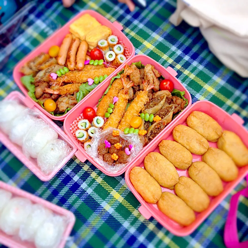 姪の運動会にお呼ばれしました！妹の手作り弁当。うん、なかなかのお味❗️|Tomomi Kigoshiさん