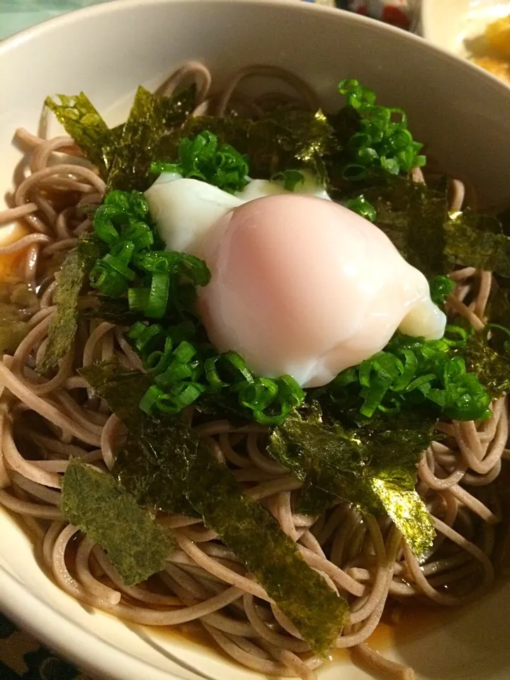 Cold soba with onsen tamago|Nigelさん