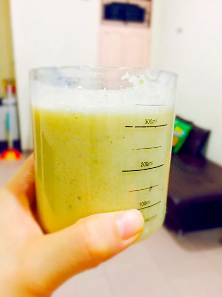 Corn oatmeal smoothies|wu lan lieさん