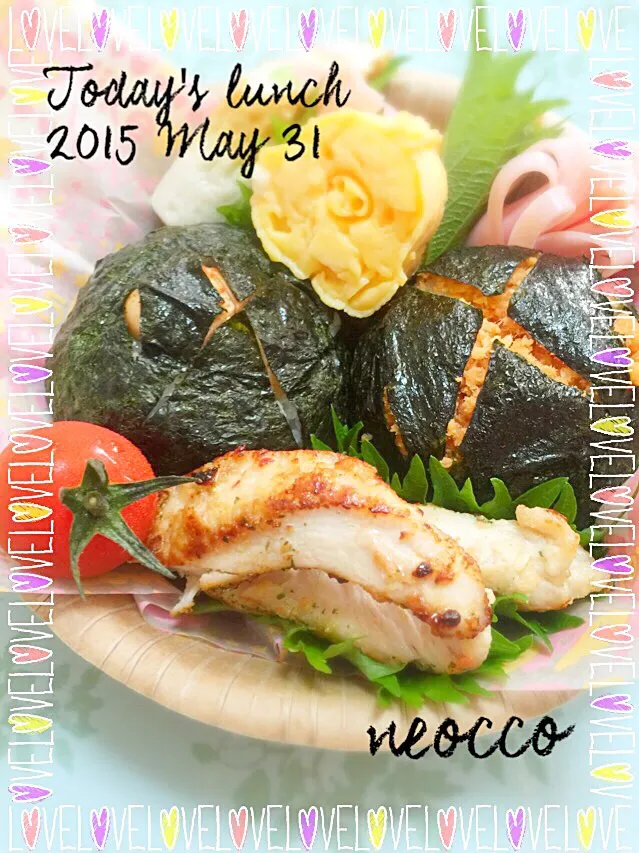 Snapdishの料理写真:試合お弁当2015/MAY/31|neoccoさん