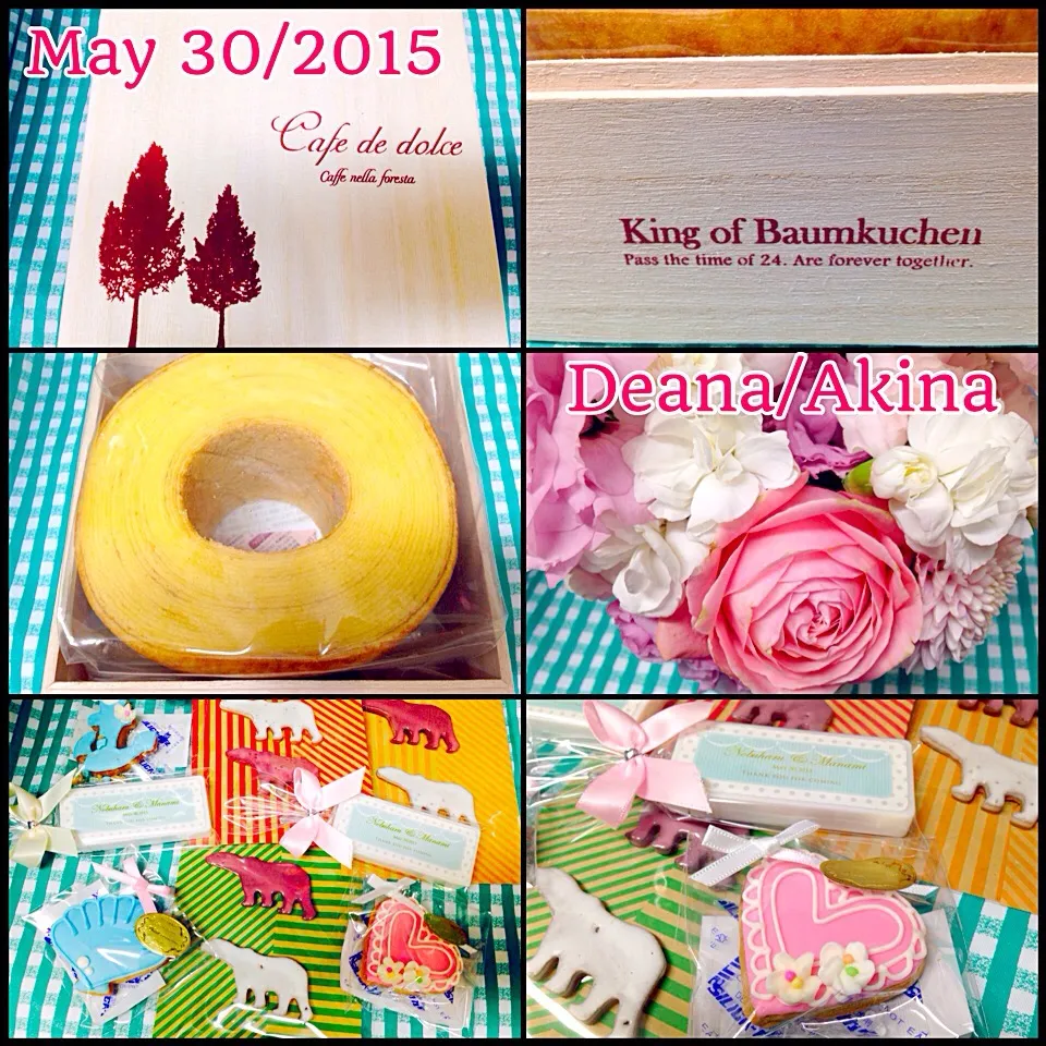 Snapdishの料理写真:Yesterday... May 30/2015 .. We went to my husband's niece Wedding. We received these gifts.|Deana/Akinaさん