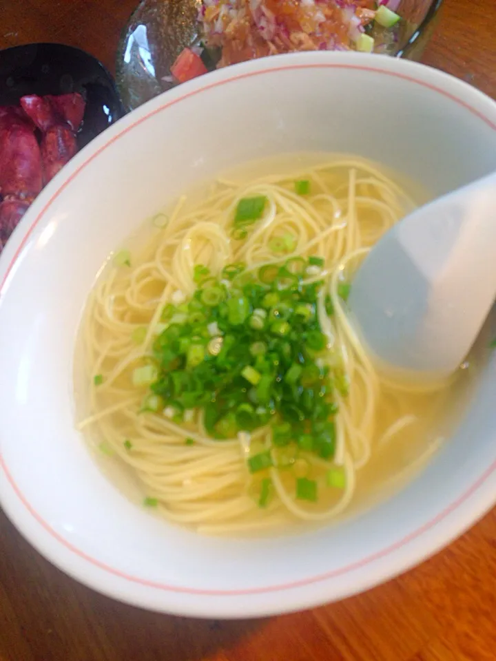 お家ラーメン【小豆島オリーブラーメン〜海鮮スープ〜】|ちなみんさん