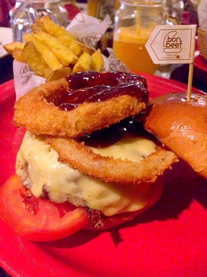 Onion Rings Burger|Giさん