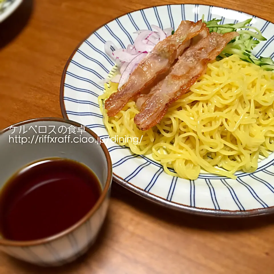 ざるラーメン（夕食2015.5.23）|門乃ケルコさん