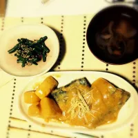 鯖味噌定食|Annnn.fさん