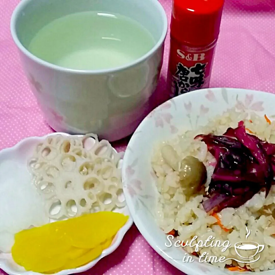 tuna rice with pickles|Chua Jeanさん