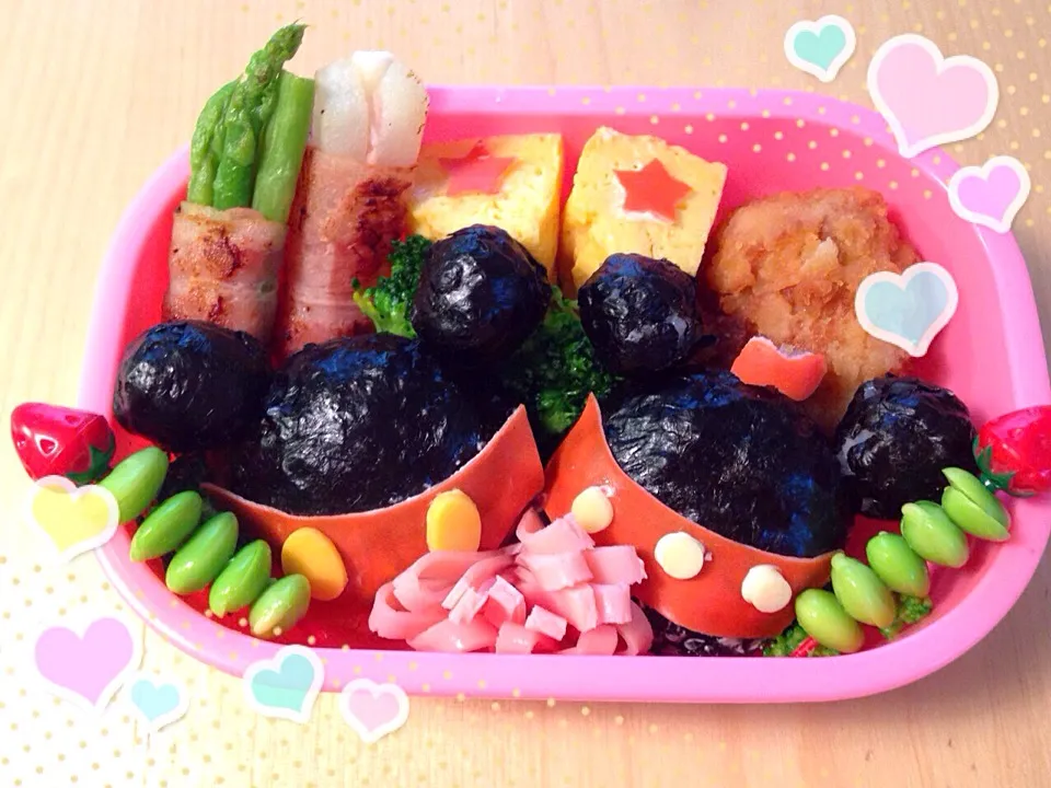 ミッキー♡ミニー弁当|buttercupさん