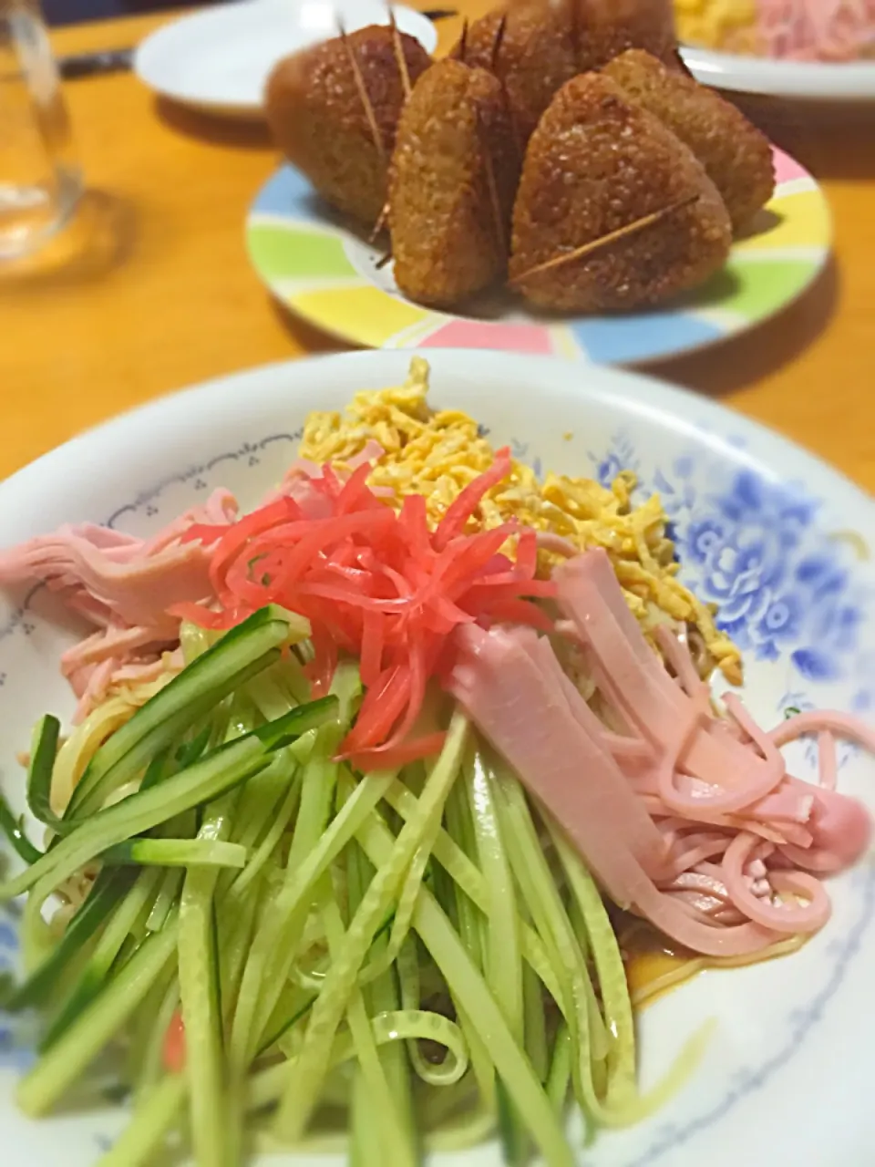 冷やし中華始めました！           （焼きおにぎりも♪）|guraさん