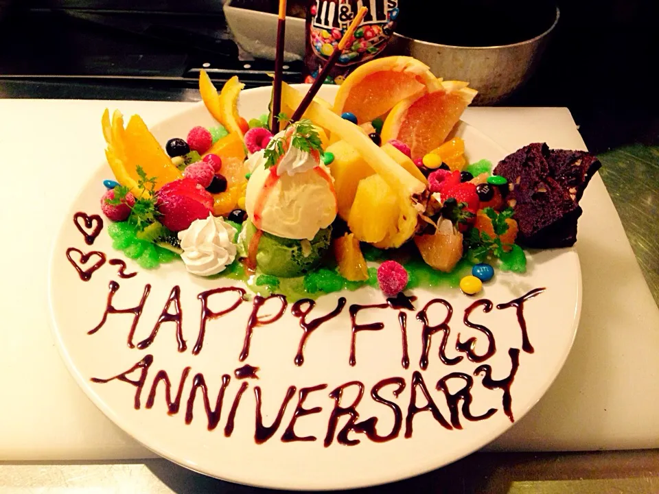 Wendy's Lover's Anniversary Plate🐇💐|Atsuko Wendyさん