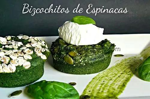 Spinach cake/ bizcocho de espinacas|erreta (euskadi)さん