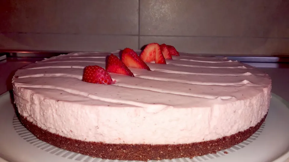 cheesecake alle fragole|Mora Maurizioさん