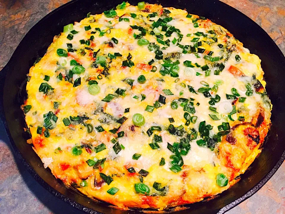 Mushroom Kale Frittata|http://melissasmenu.wordpress.com/さん