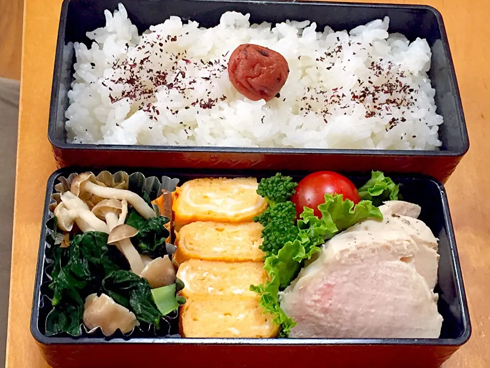 鶏ハム弁当(*^^*)|sachiさん