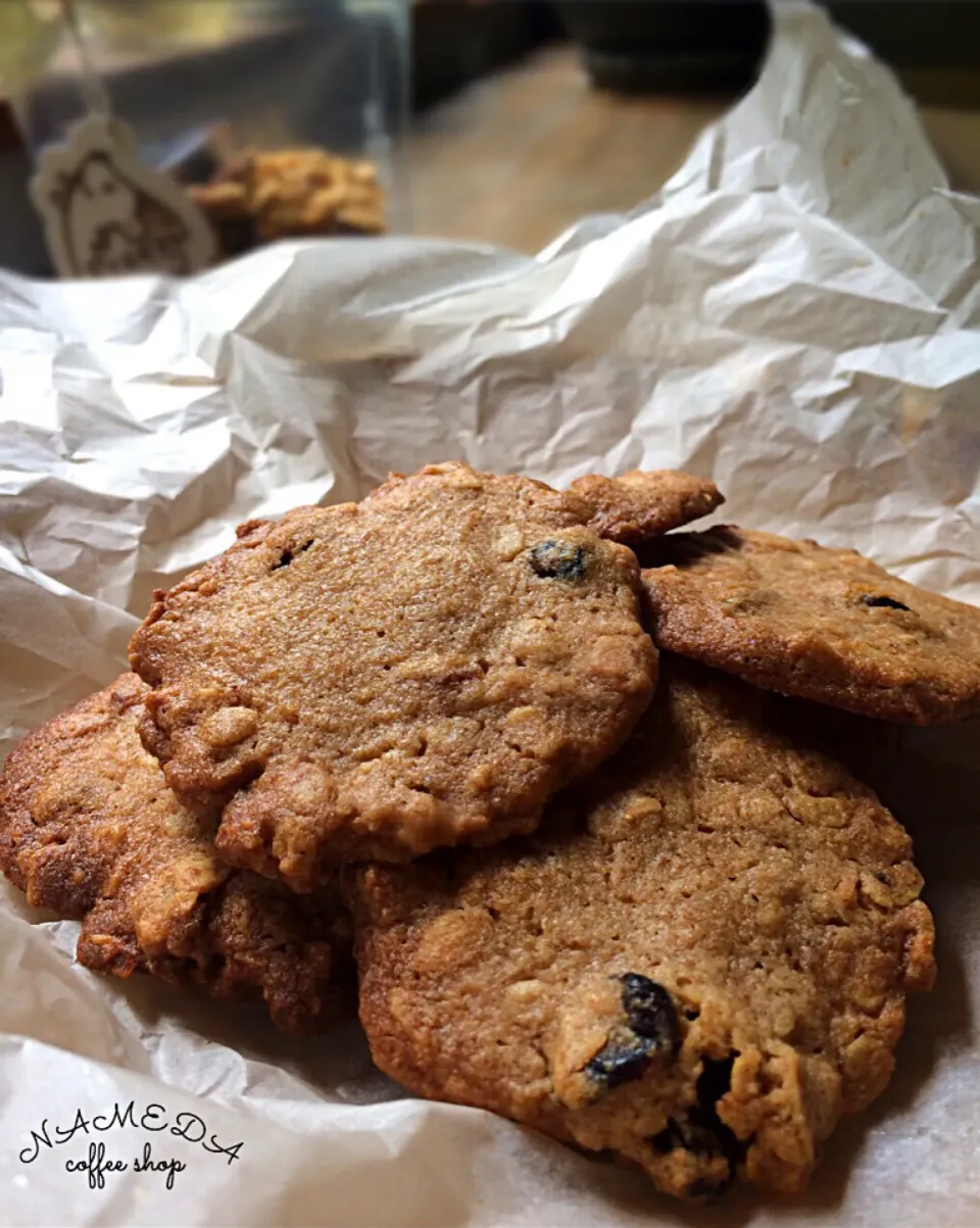 ナメダ珈琲店・贈答用茶菓子🍪いわぐら♪でグラノーラ・スパイスクッキー🍪ʕ-̼͡-ʔ🍪|七海さん