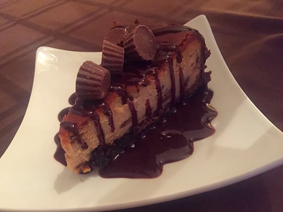 Chocolate Peanut Butter Cheesecake|Crystal DeBoerさん