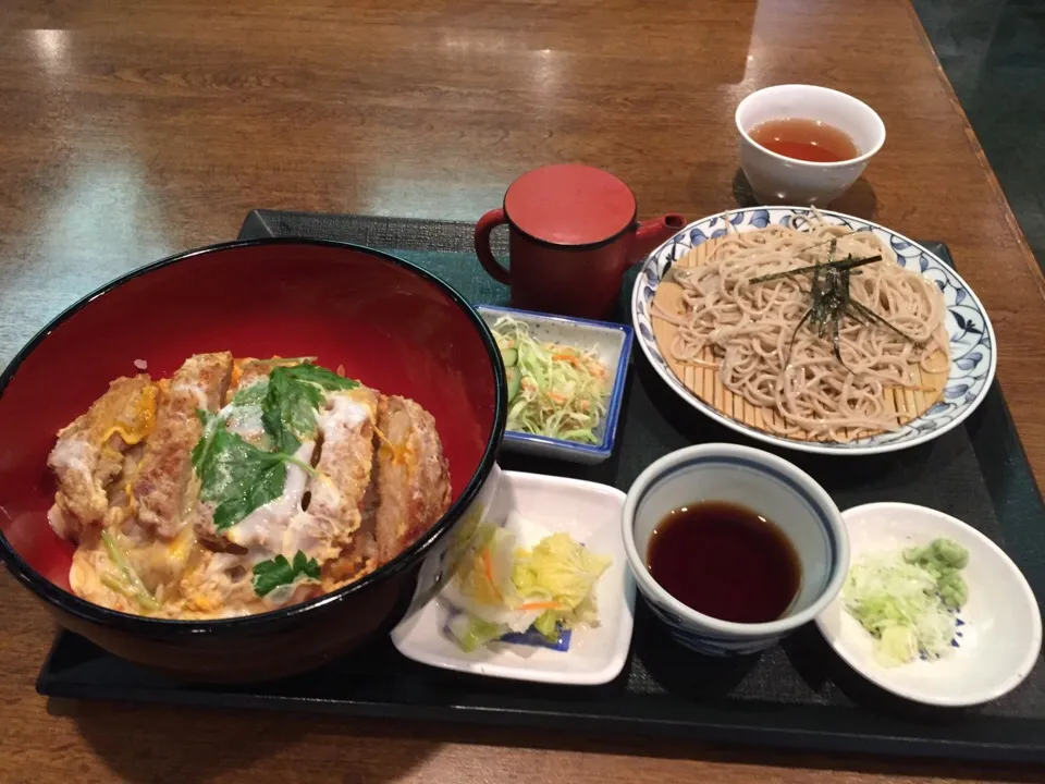 かつ丼そばセット|三上 直樹さん