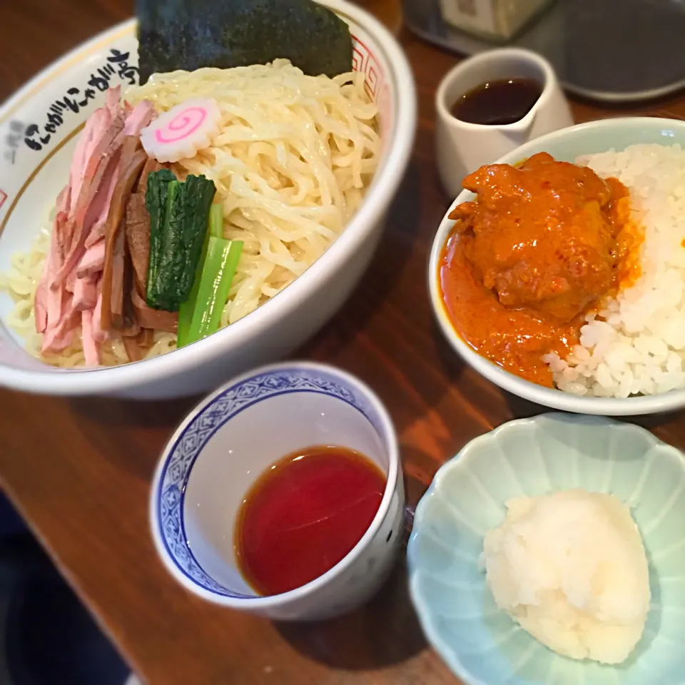 江戸辛味大根のざる中華 300ｇ に チキンカレー飯 ！|shuさん