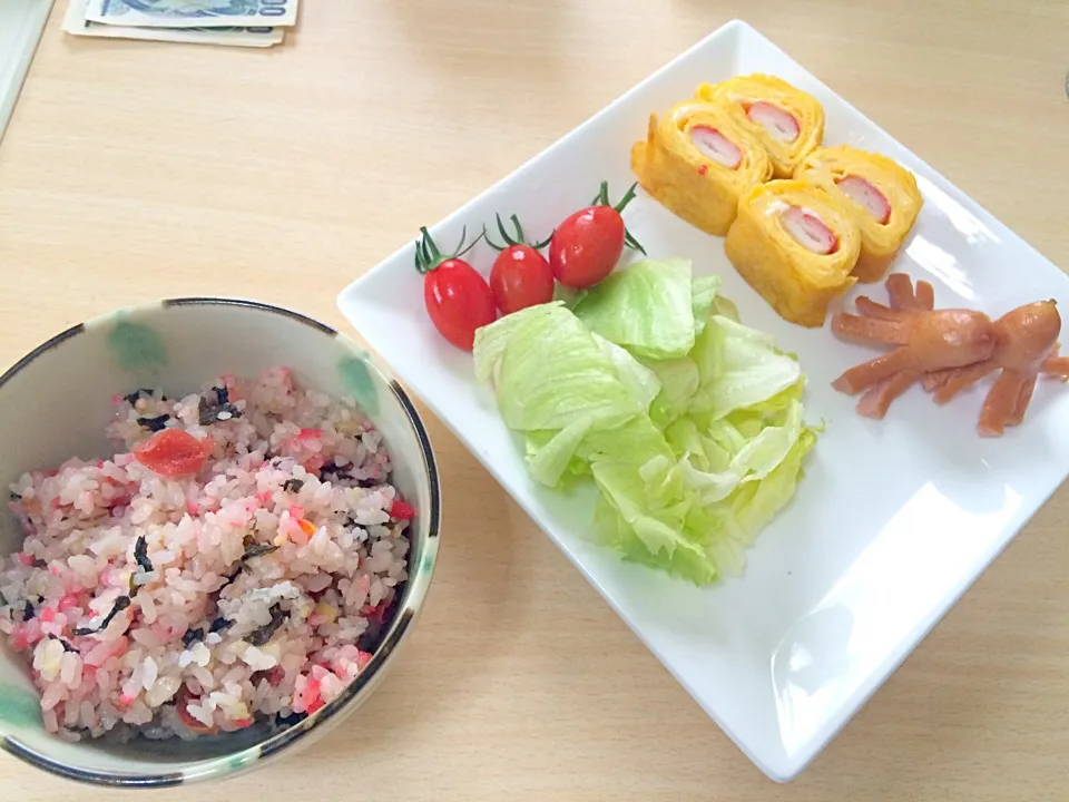 朝ごはんみたいなお昼ごはん|りょうさん