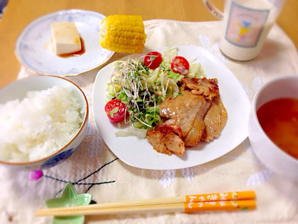 6/1晩ご飯♡|えいぽんさん