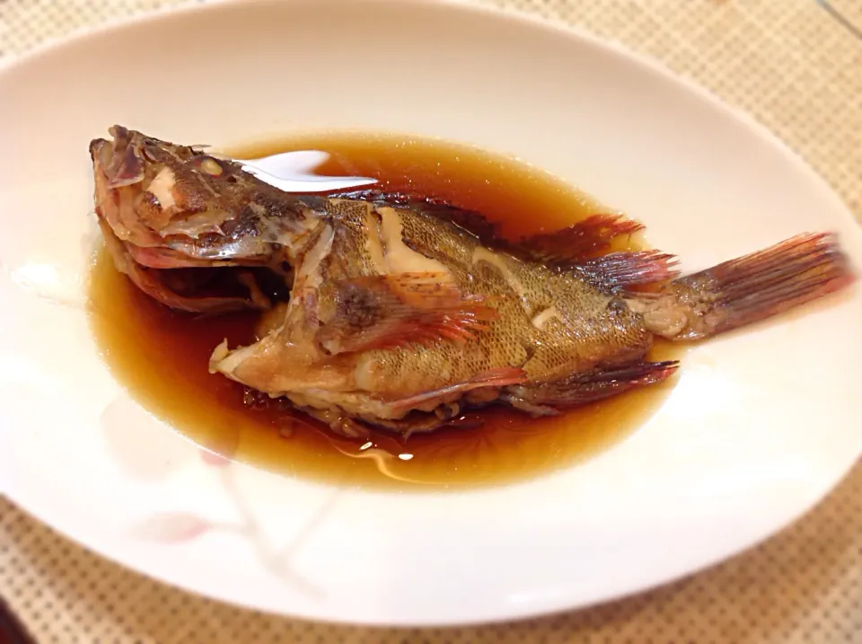 カサゴさんの煮付け🐟😋|アライさんさん