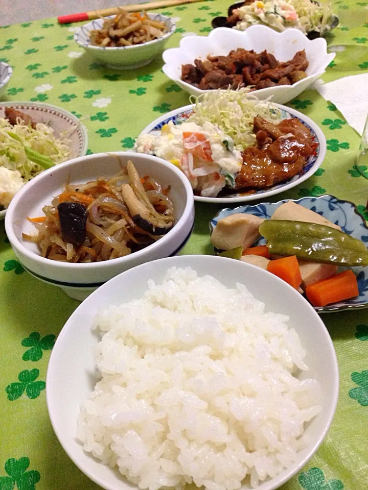 高野豆腐 きんぴら 砂肝炒め|🐶たぬとんキッチンさん