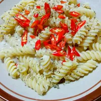 cheese & herbs pasta|MiniMeanie Masさん