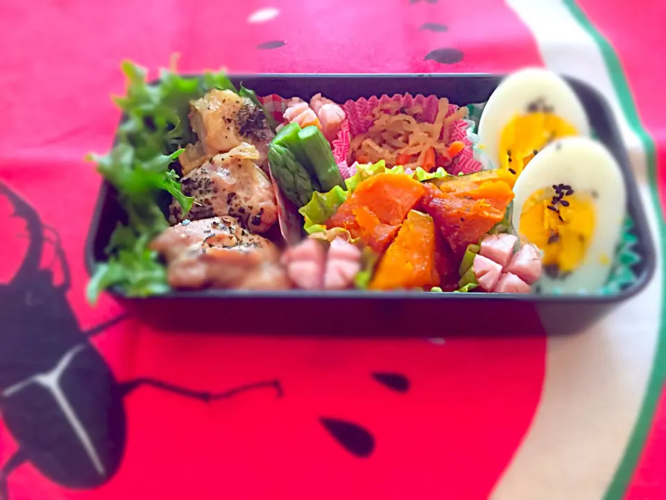 Snapdishの料理写真:息子弁当|Kaori Hyouzawaさん