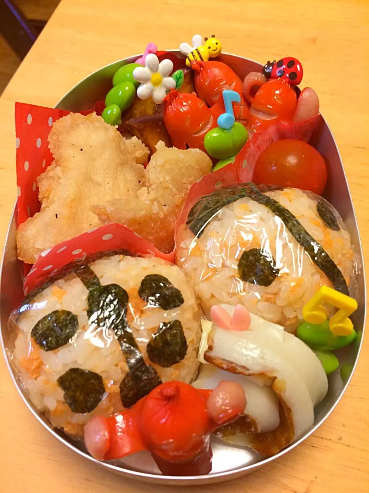 鮭オニギリ弁当|ふくながさん