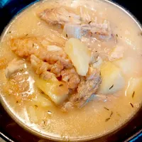 croaker head soup|Erin Bizzieさん