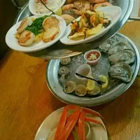 Snapdishの料理写真:seafood platter|Vince's Kitchenさん