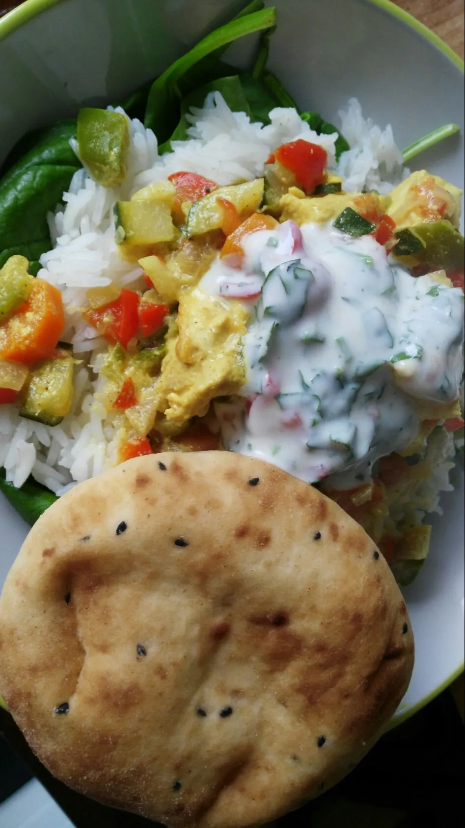 #chicken #curry #naan #Healthy|Ellenさん