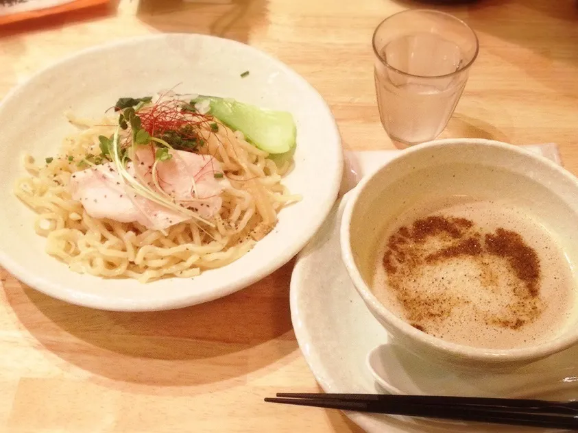 煮干し醤油鶏白湯つけ麺|美也子さん