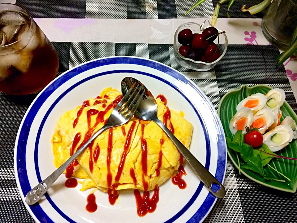 For lazy night omelet rice （≧∇≦）🍹🍷|Babyluv Cabrera Ocampoさん