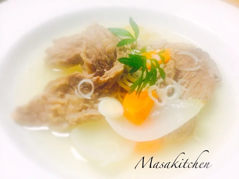 Beef tendon soup|Masakiさん