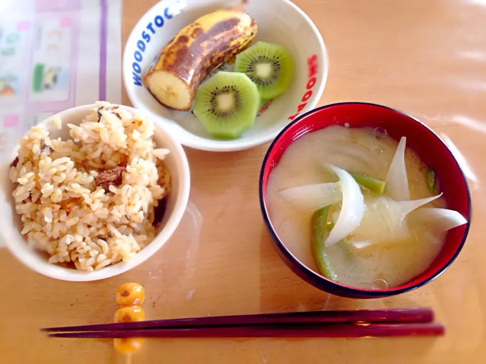 朝ごはん☀️鶏ジューシー|かわちさん