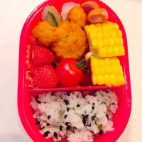 幼稚園 お弁当 年少さん|ななはなままさん