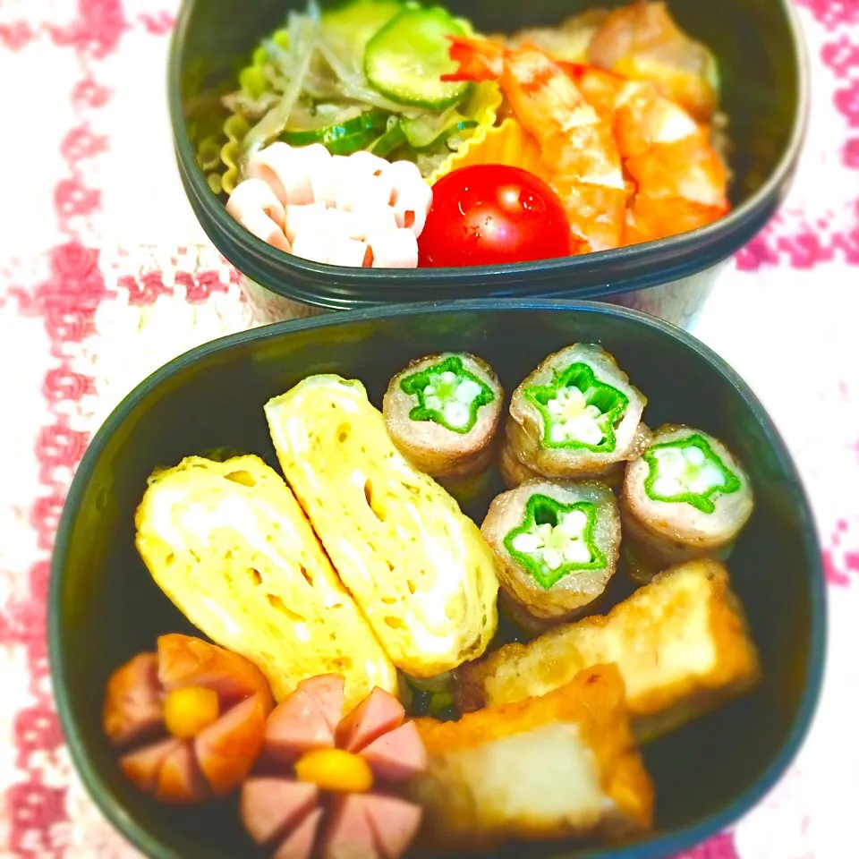 Snapdishの料理写真:6月3日 おべんとう|みかりんさん