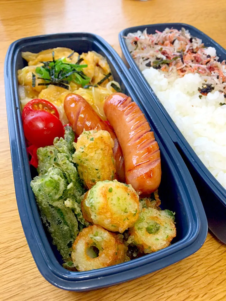 Snapdishの料理写真:高1アメフト息子弁当|misaさん