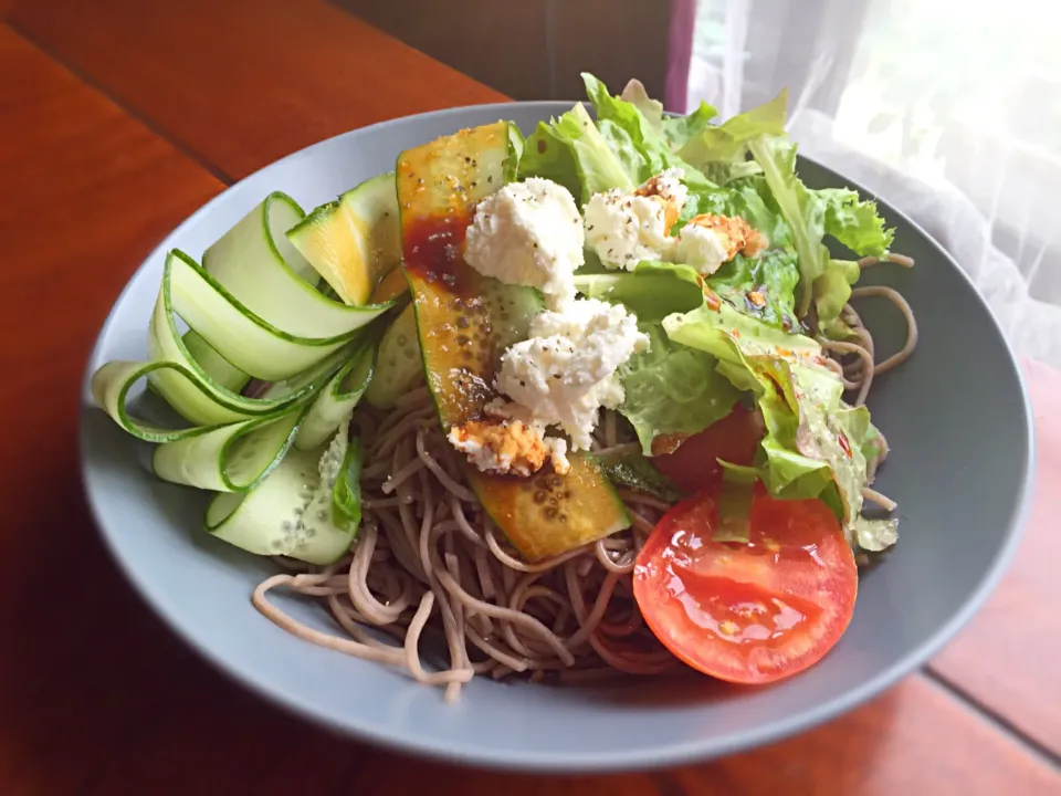 100% buckwheat Noodle Salad|Ritsuko Rogersさん