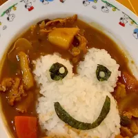 Snapdishの料理写真:カエルくんカレー|min.さん