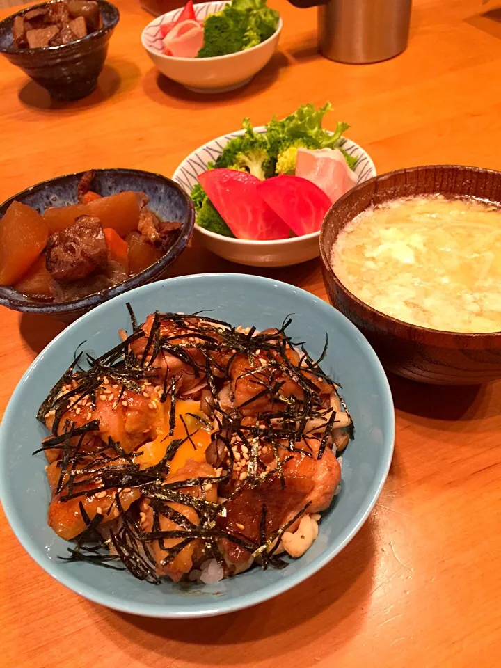 Snapdishの料理写真:照り焼き丼|samanthaさん