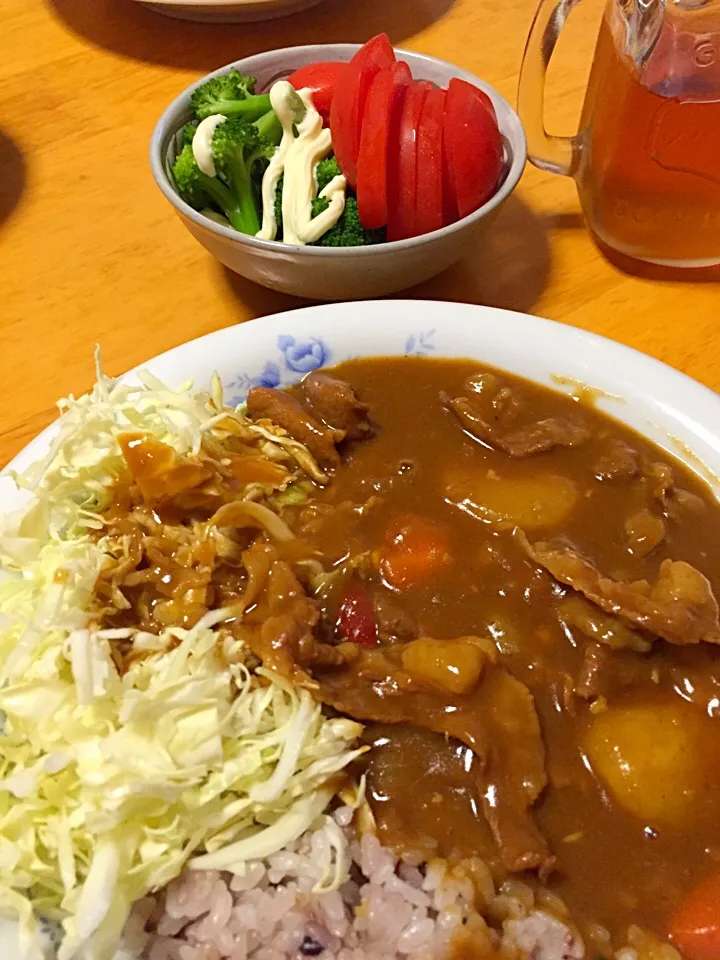 雑穀米カレー٩(ˊᗜˋ*)و|guraさん