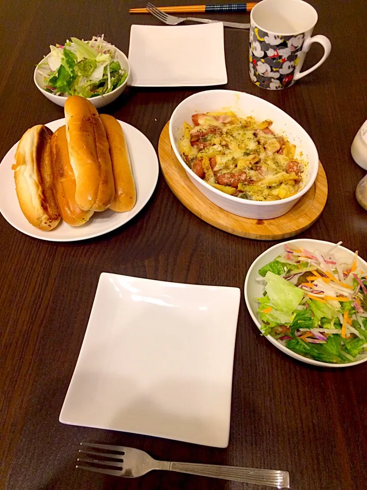 Snapdishの料理写真:2015.6.3 晩御飯|あいさん