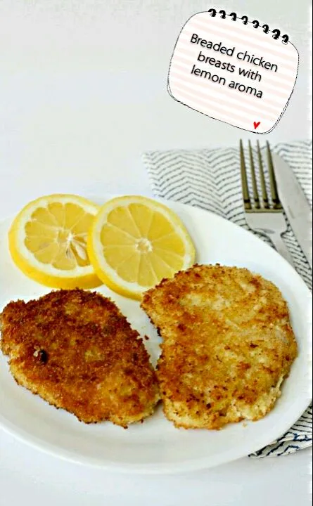 Milanesa de pollo al limón|erreta (euskadi)さん