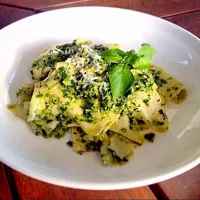 Snapdishの料理写真:Fresh Pesto & Handkerchief Pasta|Gordon Howellさん