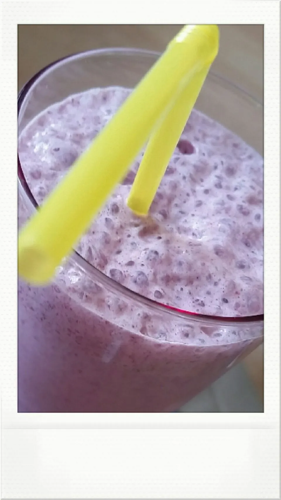 Blueberry wildberry mix milkshake|Najeskaさん