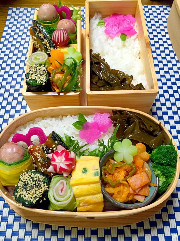 Snapdishの料理写真:木曜日のお弁当💖|Mayumi Konishiさん