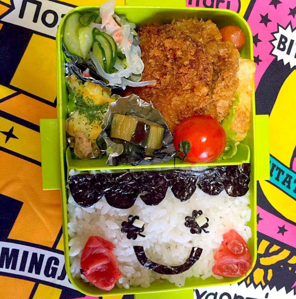 高校二年生の男の子のお弁当|かおり☺︎tommyさん