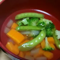 豆のコンソメスープ|かつこ ともこさん